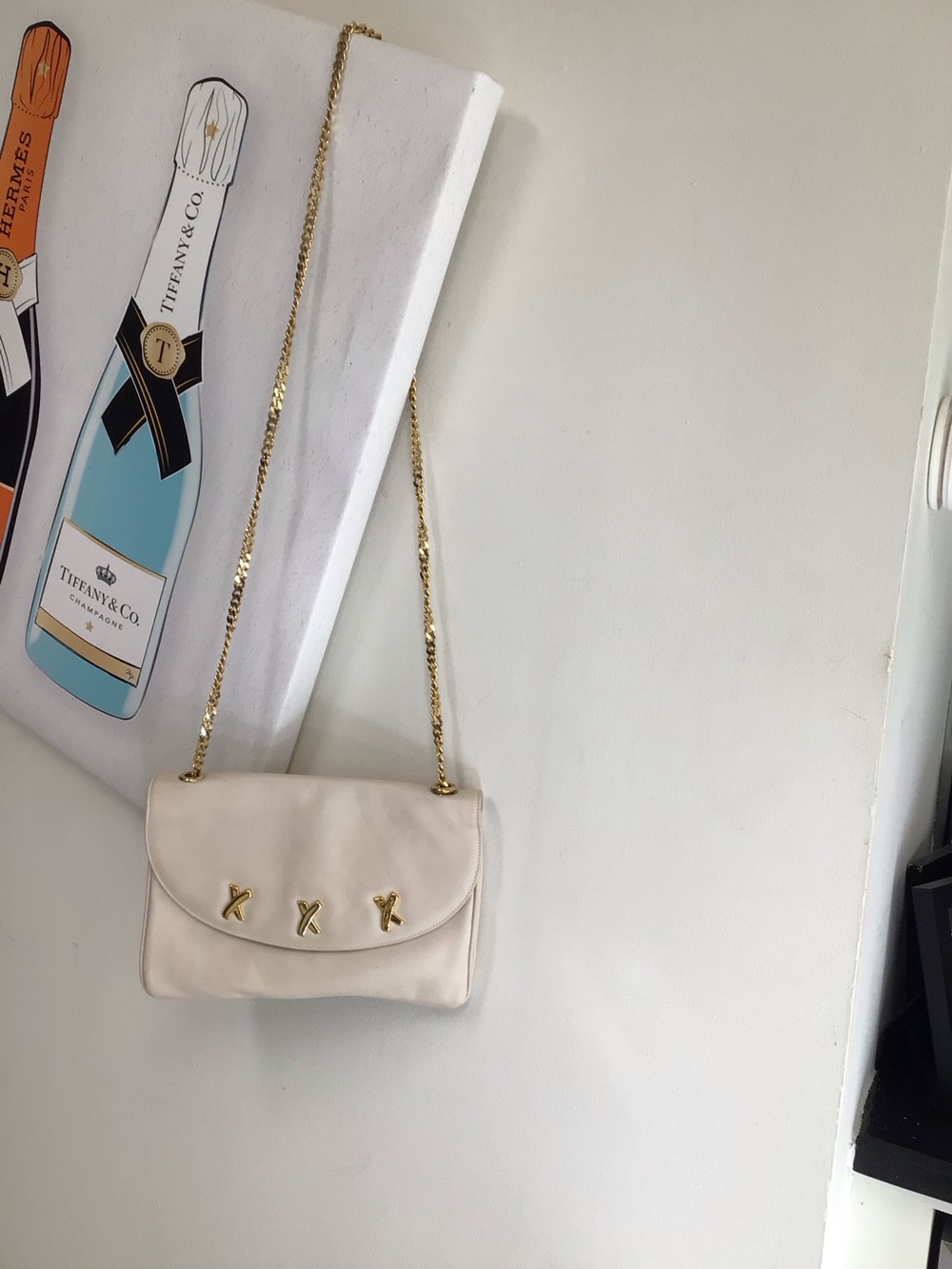 Paloma Picasso Vintage White Bag